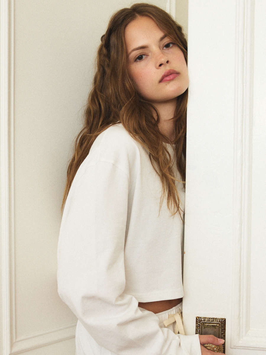 ★送料・関税込★GLOWNY★G CLASSIC SOFT CROP LONG SLEEVE★ MUSINSA | GLOWNY G CLASSIC SOFT CROP LONG SLEEVE (WHITE)