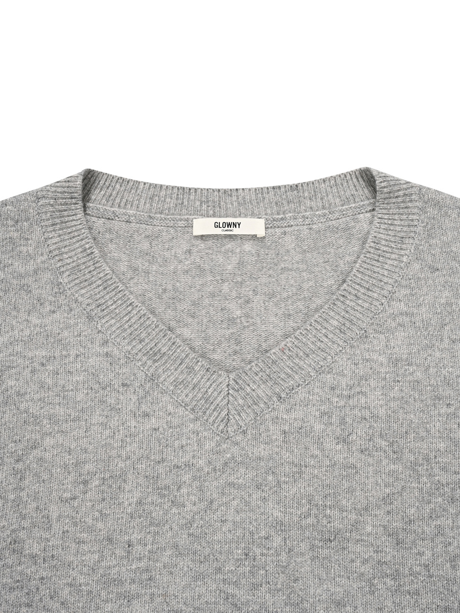 ★新品未使用★gypsohila V Neck Sweat Lightgray 新品Gypsohila GPSK-521 V Neck Sweat - メルカリ