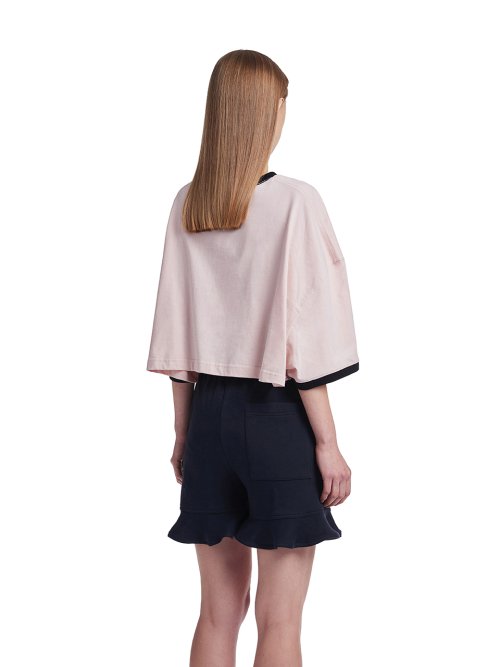 Ringer T-Shirt_Pink