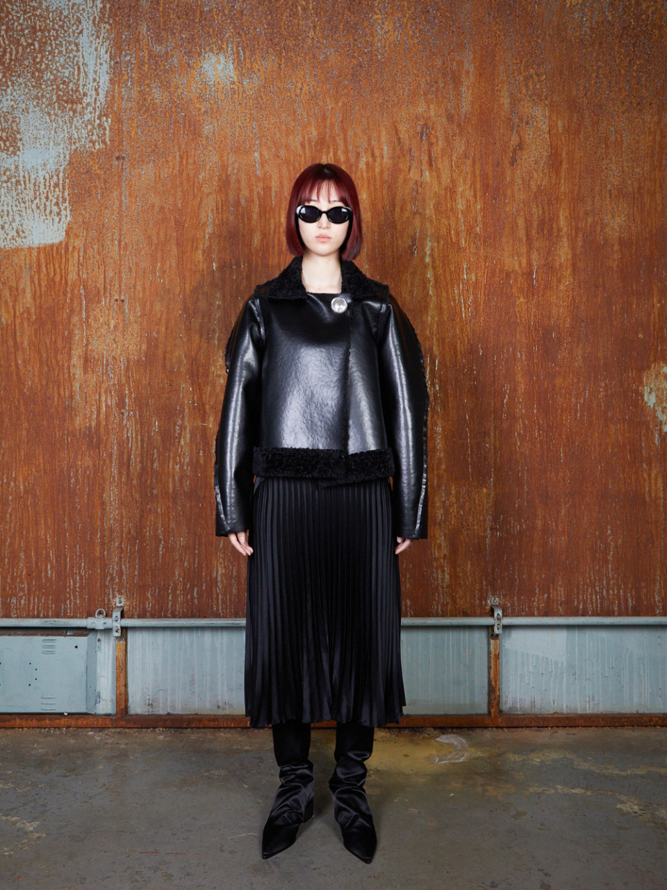 네거티브쓰리(NEGATIVE THREE) Satin Kimera Boots BLACK - 사이즈 & 후기 | 무신사