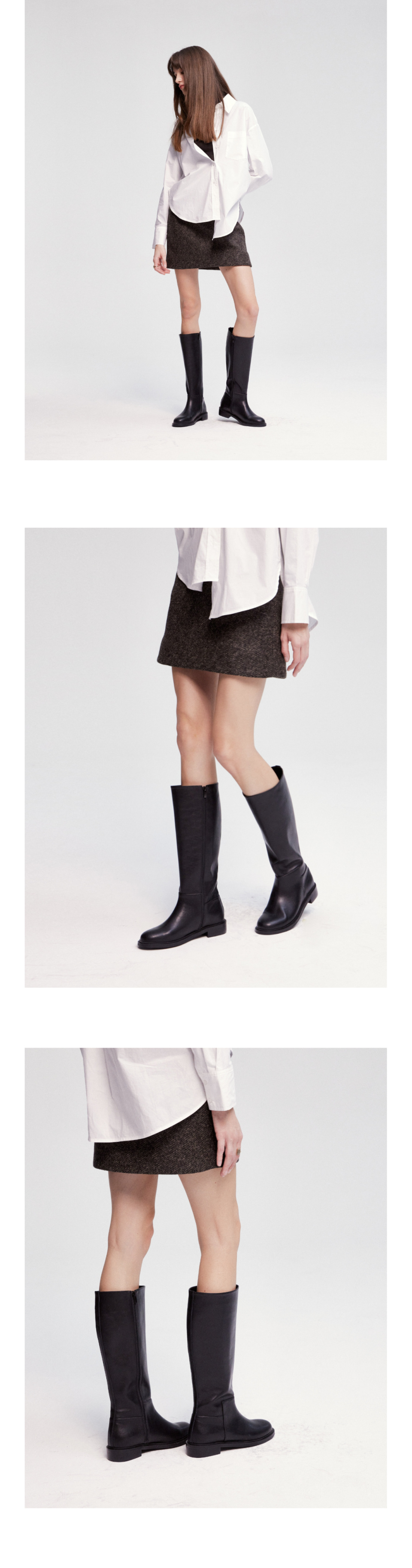 ◆KOMOREBI MUSEUM◆ Handmade Millisole Long Boots Black Blac MUSINSA公式 | KOMOREBI MUSEUM Handmade Millisole Long Boots