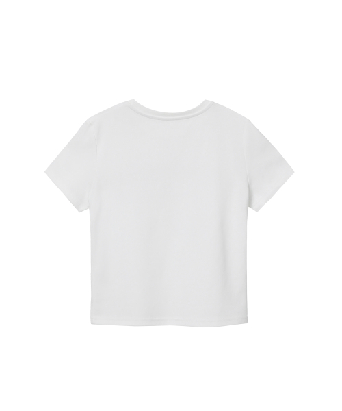 Logo short sleeves WHITE
