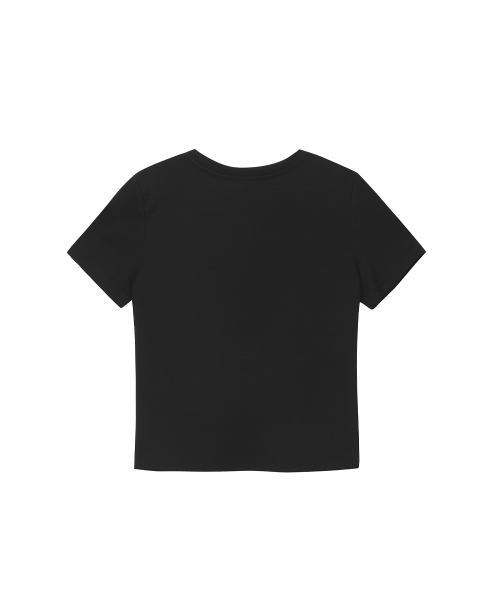 Logo short sleeves BLACK
