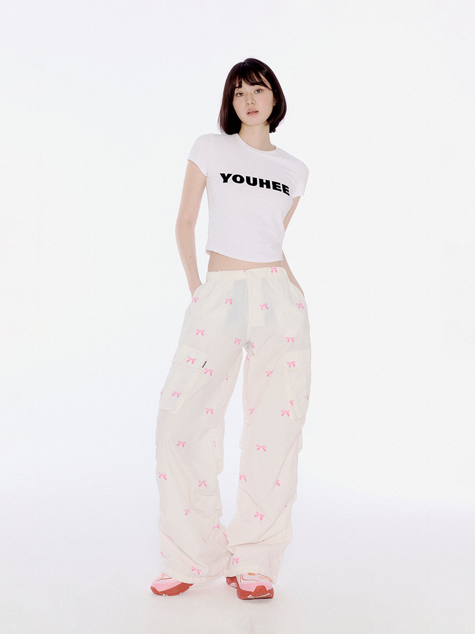 ★送料・関税込★YOUHEE★BASIC LOGO T-SHIRTS★ org.jpg