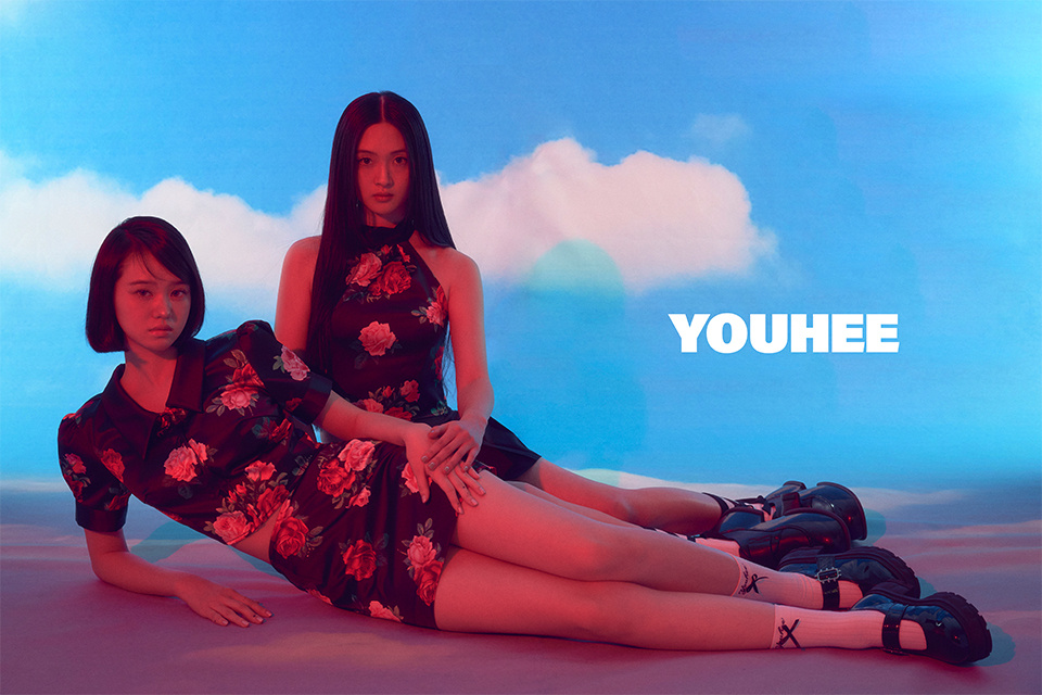 【YOUHEE】24SS SATIN FLOWER PATTERN SKIRT MUSINSA | YOUHEE SATIN FLOWER PATTERN SKIRT BLACK