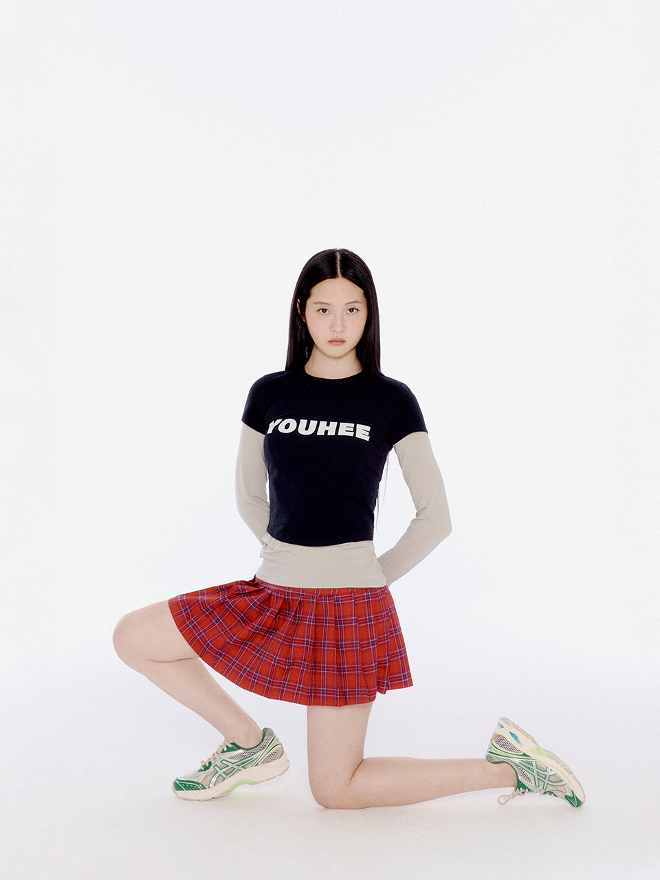 【YOUHEE】24SS PLEATS SKIRT MUSINSA | YOUHEE PLEATS SKIRT RED