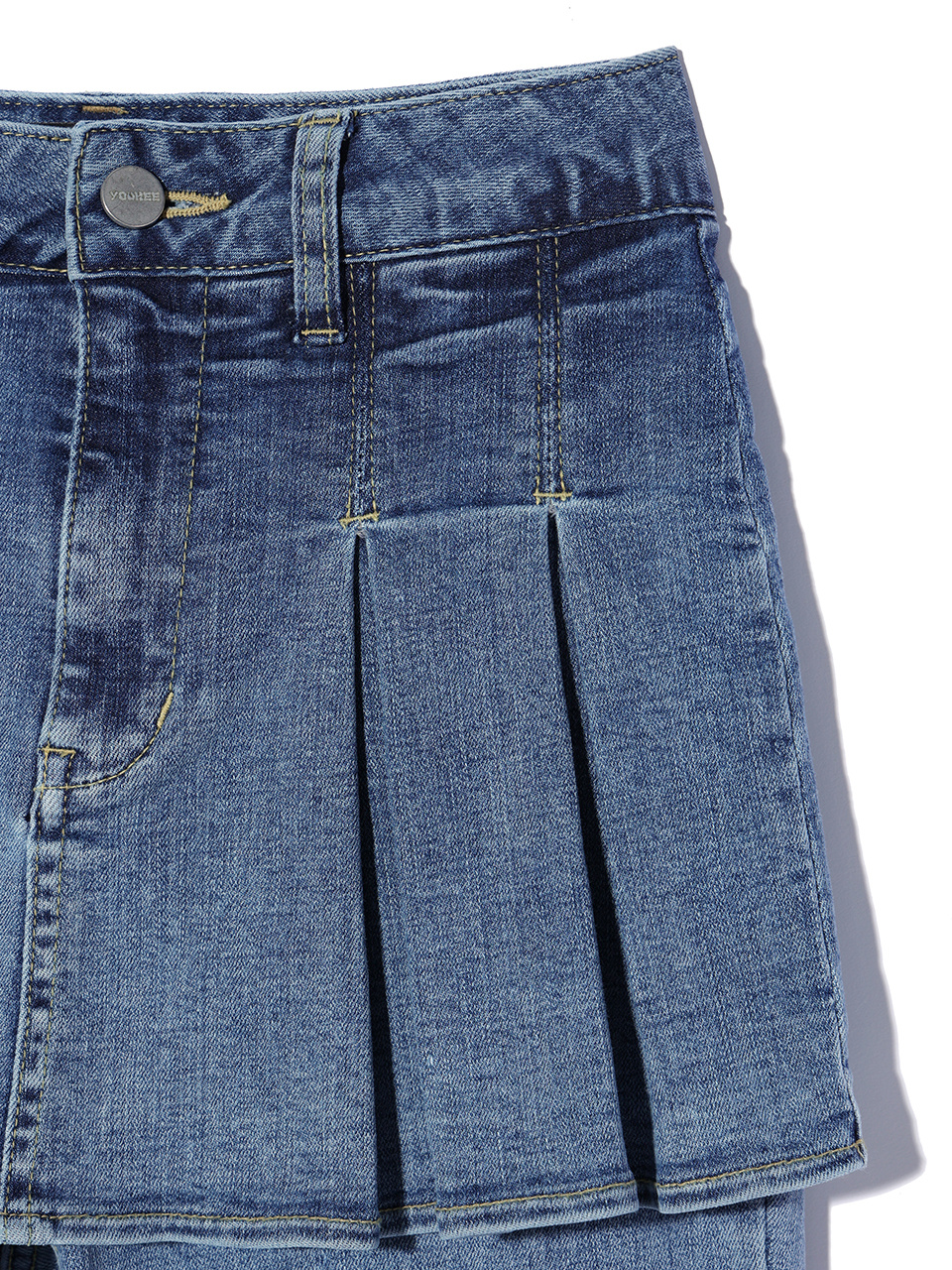 【YOUHEE】24SS DENIM SKIRT PANTS SKY BLUE MUSINSA | YOUHEE DENIM SKIRT PANTS SKY BLUE