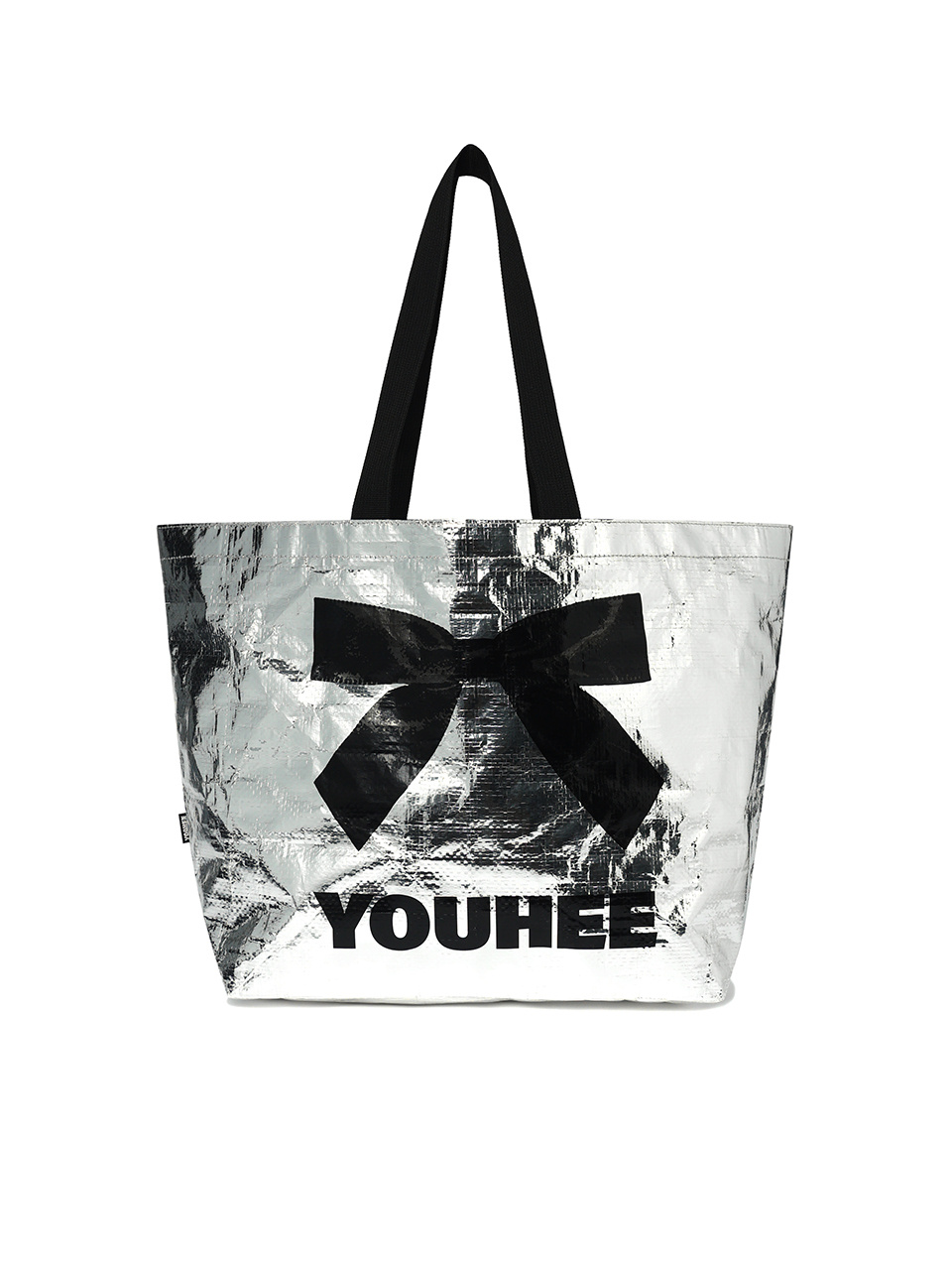 トートバッグ YOUHEE 2COLORS YOUHEE FUR TOTE BAG ブラック（黒）系 YOUHEE(ユヒ) トートバッグ(レディース
