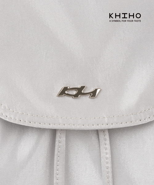SOFT SILKY BACK PACK / SILVER