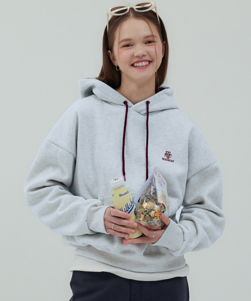 [2TYPE] STITCH COMBI HOODIE [6color]
