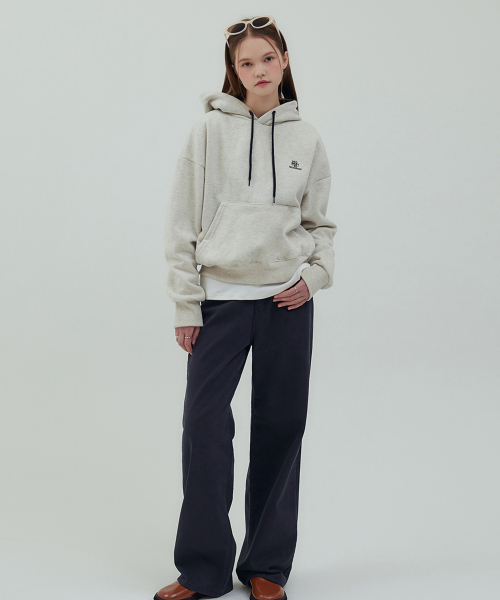 [2TYPE] STITCH COMBI HOODIE [6color]