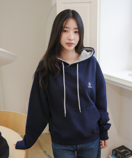 [2TYPE] STITCH COMBI HOODIE [6color]