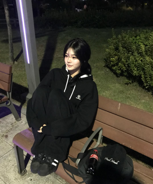 [2TYPE] STITCH COMBI HOODIE [6color]