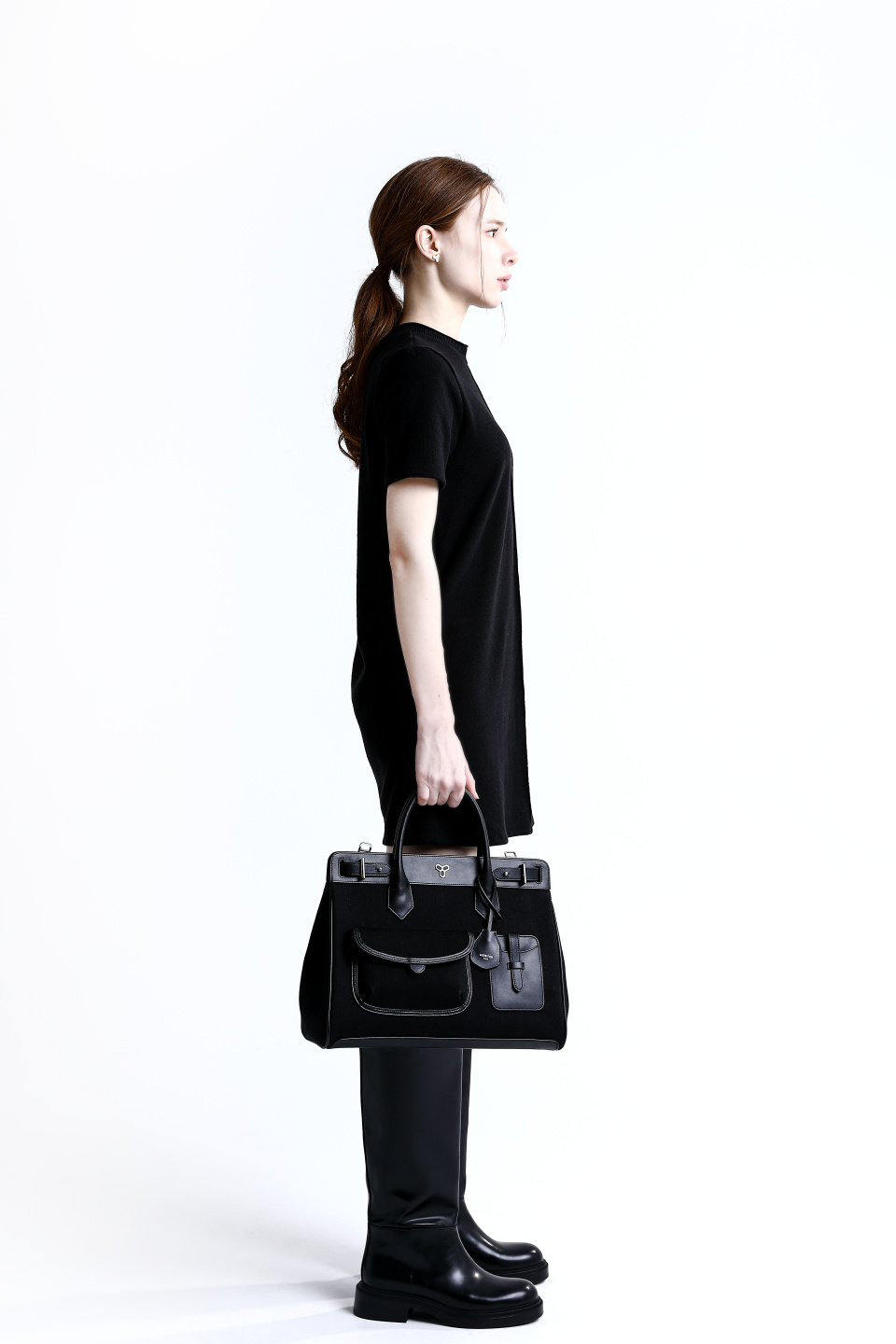 MOIETOII PARIS ■ NEVERS MER 35 MOIETOII PARIS Women's Never Mer 35 Handbag In Black NVR-M