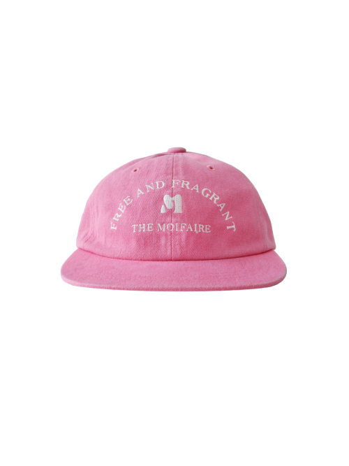 MOIFAIRE LOGO BALL CAP / PINK