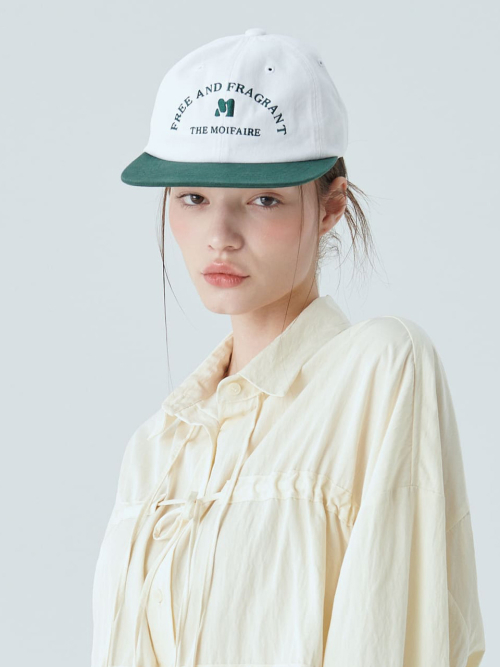 MOIFAIRE LOGO BALL CAP / IVORY