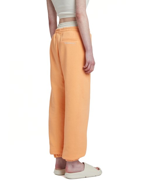 Double waistband Lounge Pants_Orange