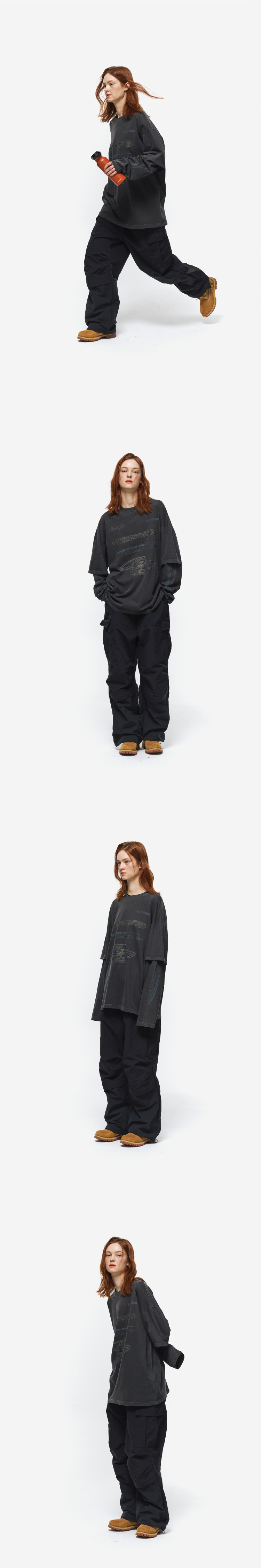 ★CPGN Studio☆Half Slit Open Knit Cargo Pants★ MUSINSA | CPGN STUDIO Half slit open knee cargo pants charcoal