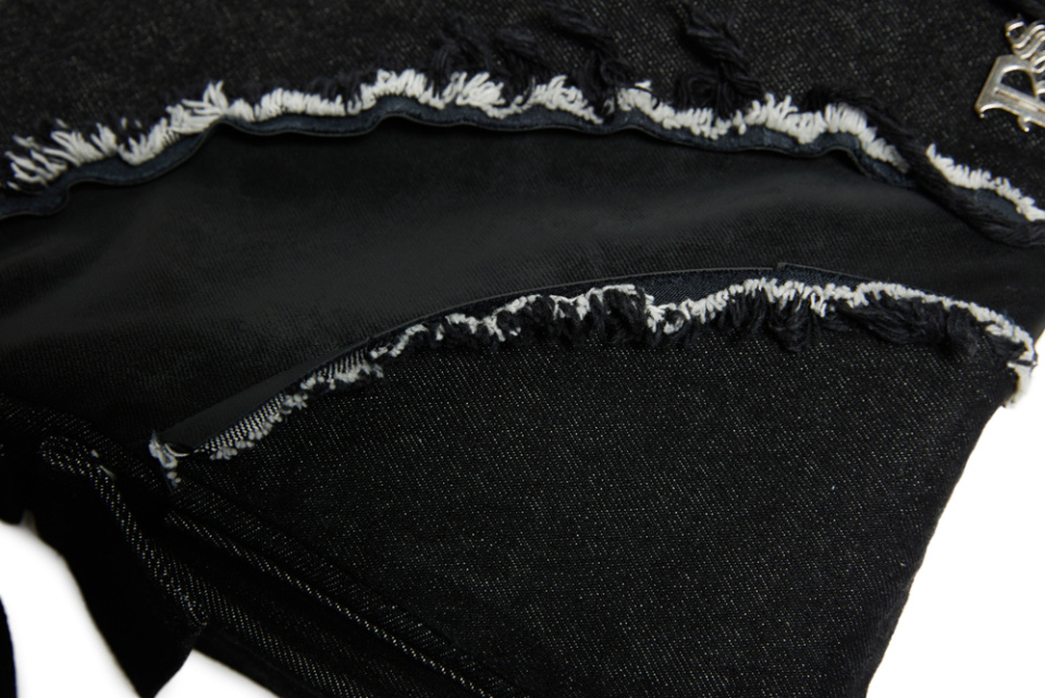 【RSSC】RAW CUT DENIM 2WAY BAG ★韓国人気★男女兼用★追跡付 MUSINSA公式 | RSSC RAW CUT DENIM 2WAY BAG - BLACK