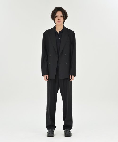 Double Breasted Jacket, Black