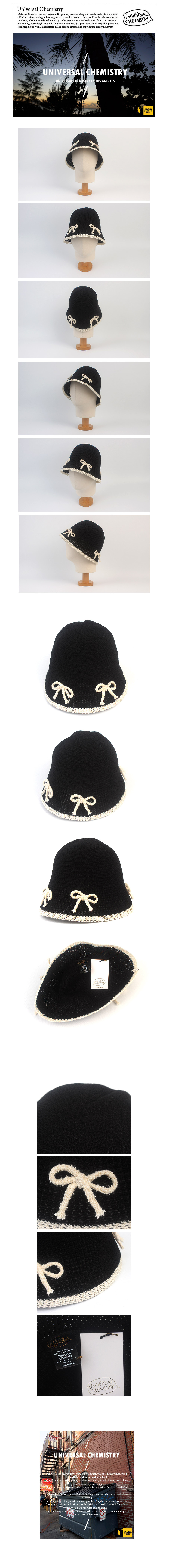 ★関税込★UNIVERSAL CHEMISTRY★Ribbon Edge Linen Bucket Hat MUSINSA | UNIVERSAL CHEMISTRY Ribbon Edge Ivory Linen Bucket Hat