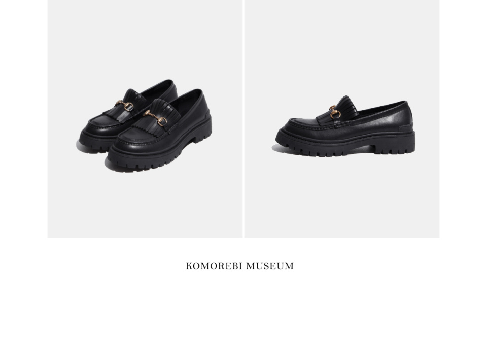 ◆KOMOREBI MUSEUM◆ Handmade cow leather tassel horsebit loa MUSINSA | KOMOREBI MUSEUM KM169 Handmade cowhide tassel