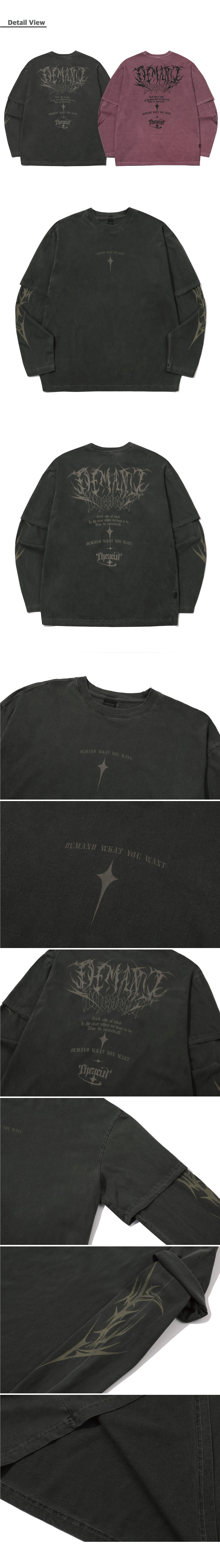 MUSINSA | CPGN STUDIO The Acid Layered Pigment Long Sleeve