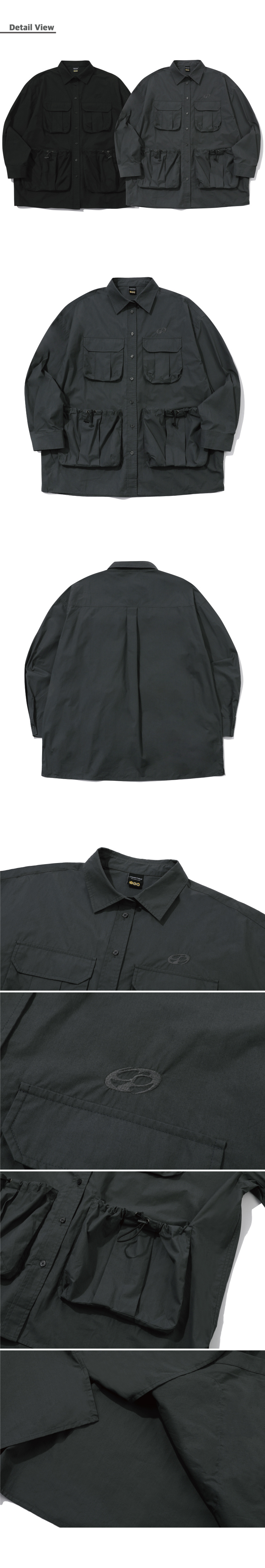 CARGO SHIRT - 2 COLORS AS SHOWN