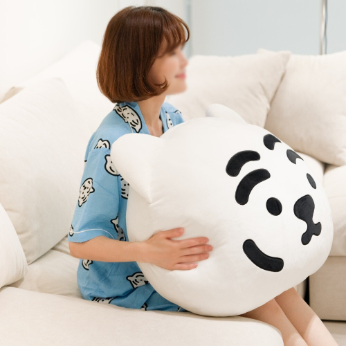 메가 뚱랑이 페이스 모찌 쿠션 3종
