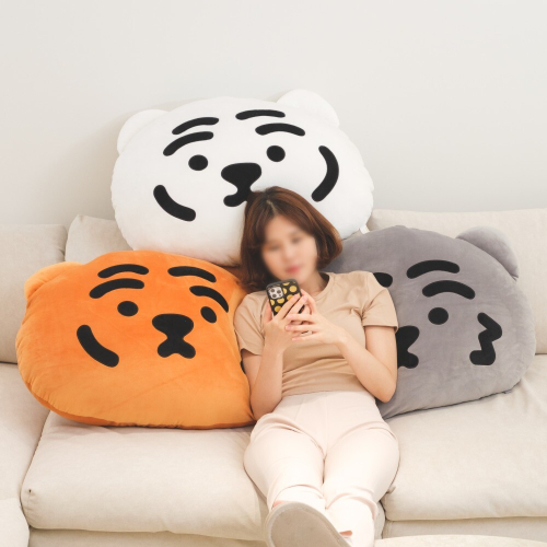 메가 뚱랑이 페이스 모찌 쿠션 3종