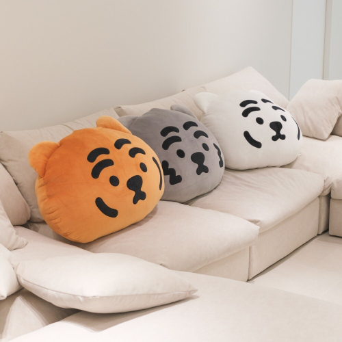 메가 뚱랑이 페이스 모찌 쿠션 3종