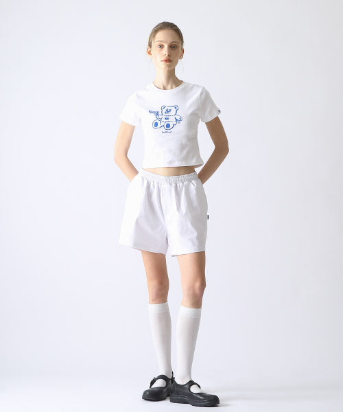 BadBear Slim Tee White