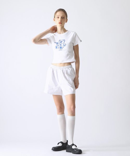 BadBear Slim Tee White