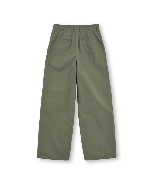 W Parachute Pants, Olive
