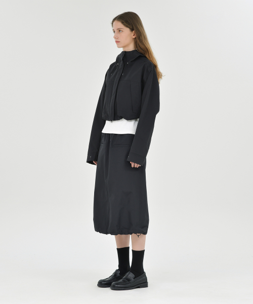 W Mountain Parka, Black