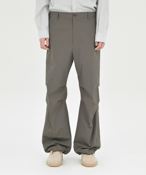 Parachute Pants, Olive Grey