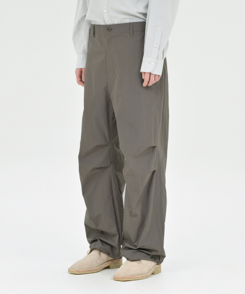 Parachute Pants, Olive Grey