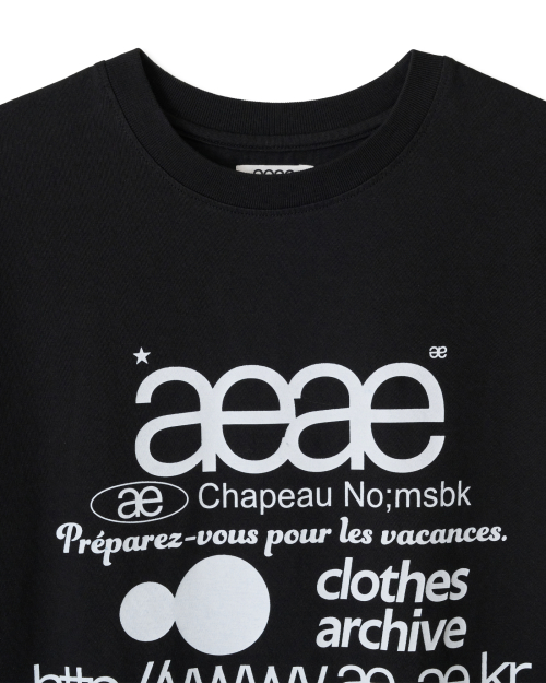 WEB LOGO T-SHIRTS [BLACK]