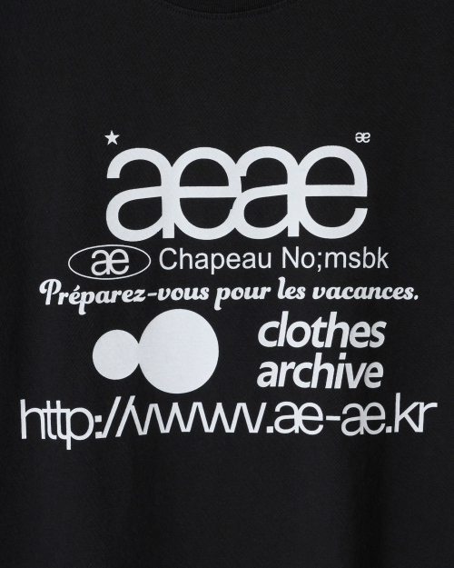 WEB LOGO T-SHIRTS [BLACK]