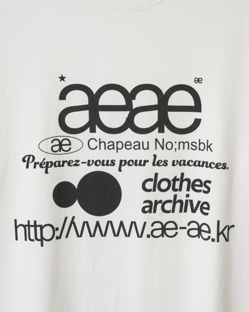 WEB LOGO T-SHIRTS [WHITE]