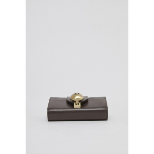 Egg lock wallet(Choco spread)_OVADX25012DKB