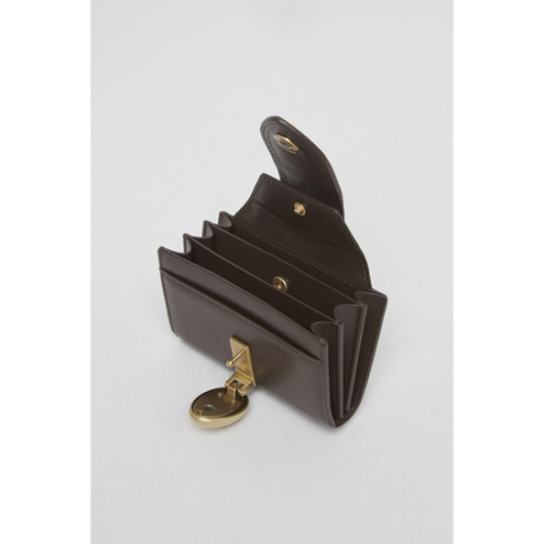 Egg lock wallet(Choco spread)_OVADX25012DKB