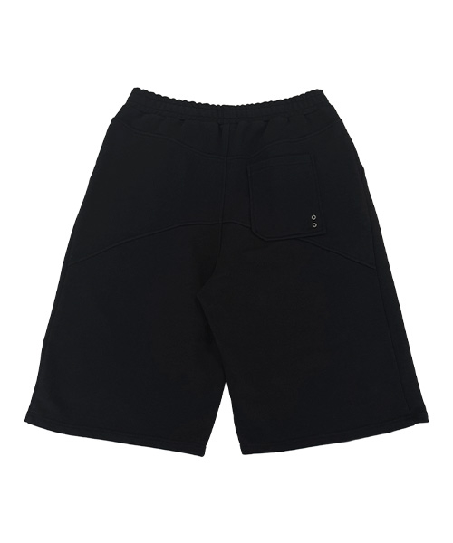 TCM starfish half sweat pants (black)