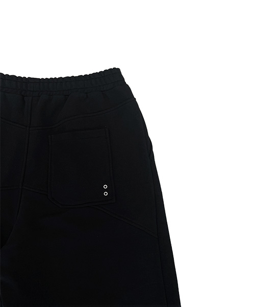 TCM starfish half sweat pants (black)