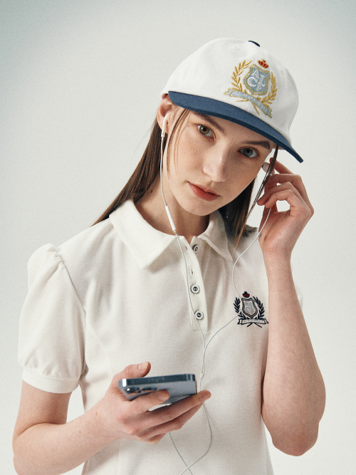 ALCP High School Cap (Navy & White)