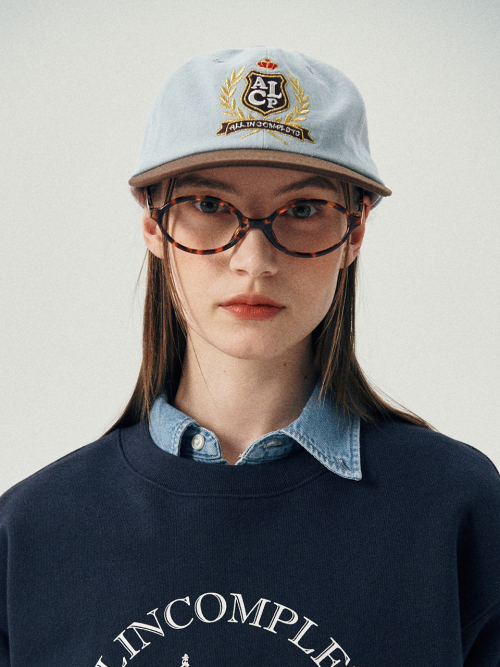 ALCP High School Cap (Brown & Sky Blue)