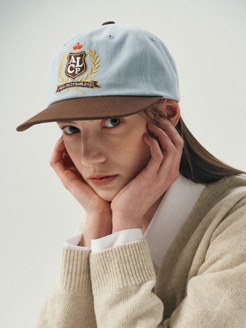 ALCP High School Cap (Brown & Sky Blue)