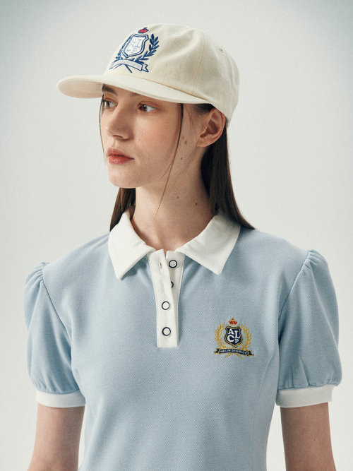 Puff Flared PK One-Piece (Sky Blue)