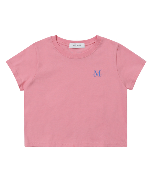 Signature back round arc logo half T (4Color)