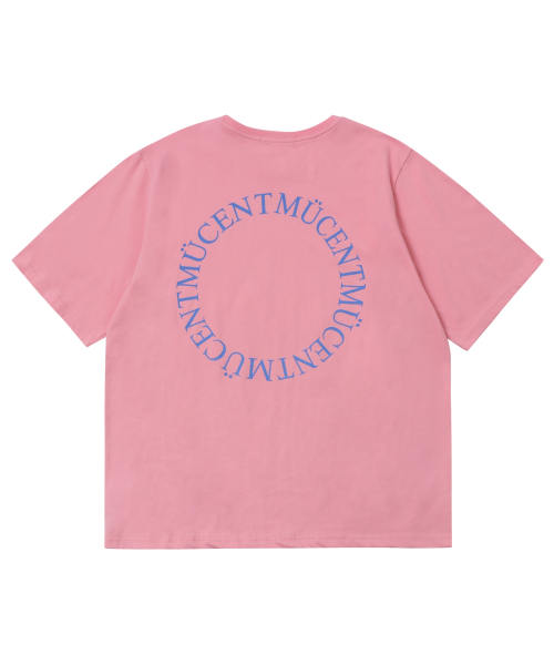 Signature back round arc logo half T (4Color)